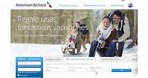 AA.com Online Check-in en español