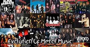 Evolution Of Metal Music (1968-2023)