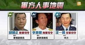 【2015.01.28】國軍7上將換6位 高廣圻接國防部 -udn tv