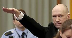 Mass killer Anders Breivik makes Nazi salute in court