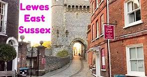 Lewes, LEWES EAST SUSSEX, medieval, picturesque, County town, Sussex towns, Castle, Gardens