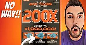 Big Surprise Win on 200X Scratch Ticket l Connecticut Lottery