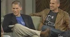 Wentworth Miller and Dominic Purcell interview - The View