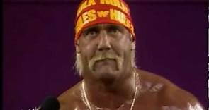 WWF Wrestlemania V - Hulk Hogan Interview