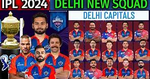 IPL 2024 Delhi Capitals Full Squad | DC Team Squad for IPL 2024 | DC Team Squad 2024