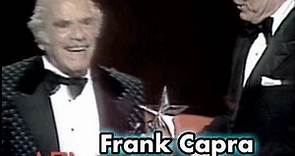 Frank Capra Accepts the 10th AFI Life Achievement Award in 1982