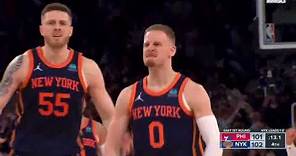 🚨 Mike Breen drops rare DOUBLE BANG as Knicks take the lead | NBA on ESPN