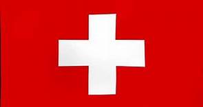 Bandera Ondeando e Himno de Suiza - Flag Waving and Anthem of Switzerland