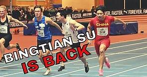 Bingtian SU showed a STUNNING Season Opener over 60m !