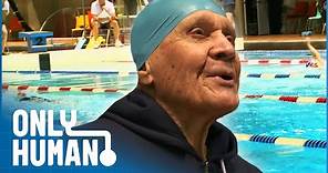 100-Year-Old Man Who Can't Stop Swimming | Aged to Perfection | Only Human