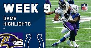 Ravens vs. Colts Week 9 Highlights | NFL 2020