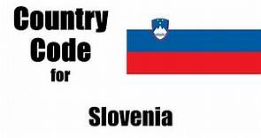 Slovenia Dialing Code - Slovene Country Code - Telephone Area Codes in Slovenia