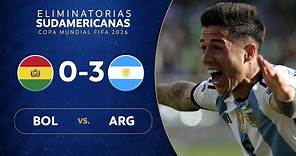 BOLIVIA vs. ARGENTINA [0-3] | RESUMEN | ELIMINATORIAS SUDAMERICANAS | FECHA 2