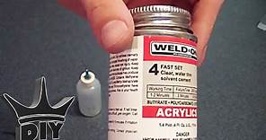 HOW TO: glue acrylic (welding)