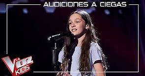 Martina García canta 'La rosa' | Audiciones a ciegas | La Voz Kids Antena 3 2023