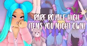 💗 RARE ROYALE HIGH ITEMS YOU MIGHT OWN