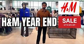 H&M YEAR END SALE | H&M SALE 50% OFF