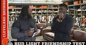 Would David Njoku Let Larry Ogunjobi Date His Sister? | Cleveland Browns