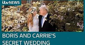 UK Prime Minister Boris Johnson marries Carrie Symonds in secret wedding | ITV News