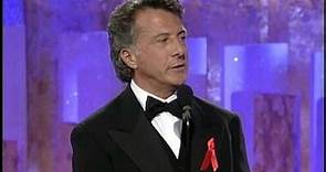 Golden Globes 1997 Dustin Hoffman Wins Cecil B Demille Award