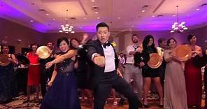 EPIC WEDDING MUSIC VIDEO WITH 250 GUESTS IN ONE TAKE!