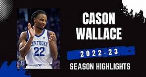 Cason Wallace 2022-23 Kentucky Wildcats Highlights
