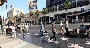 Asi es Hollywood :) #Paseo de la fama/Walk of fame