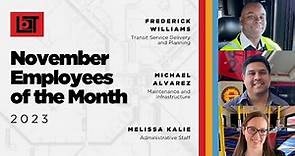 Employee of the Month - November 2023