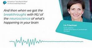 Feedback Thrives at Microsoft w/ Liz Friedman - Your Brain at Work Podcast (Teaser)