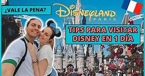 DISNEYLAND PARIS🏰 ¿Vale la pena? TIPS para 1 DÍA en Disneyland Park & Walt Disney Studios Park Paris