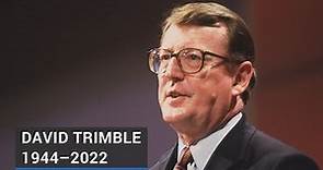 Nobel laureate David Trimble dies aged 77