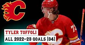 Tyler Toffoli (#73) All 34 Goals of the 2022-23 NHL Season
