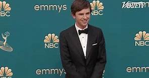 Freddie Highmore arrives to the Emmys | Variety (2022)