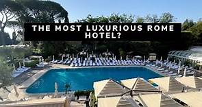Rome Cavalieri, A Waldorf Astoria Hotel Tour + Review | The Most Luxurious Hotel in Rome?