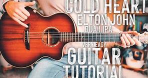 Cold Heart Elton John Dua Lipa Guitar // Cold Heart Guitar // Guitar Lesson #920