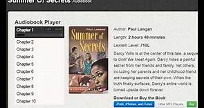 Summer of Secrets Book Trailer