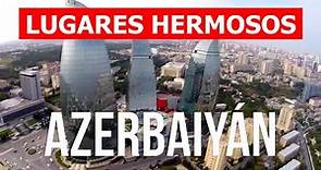 Vacaciones Azerbaiyán. Ciudad de Bakú, naturaleza, paisajes | Vídeo 4к | Turismo en Azerbaiyán