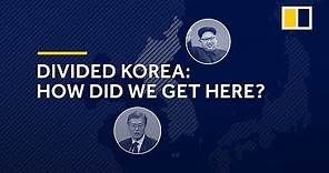 How did North and South Korea become divided?