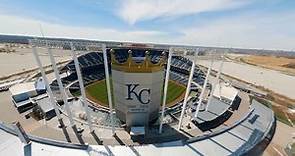 Kauffman Stadium Like You've Never Seen it Before | Drone Fly-Through Tour