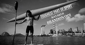 Once driven to distraction, kayaker Brandon Ooi now focuses on himself