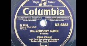 In a Monastery Garden - Ronnie Ronalde 1953