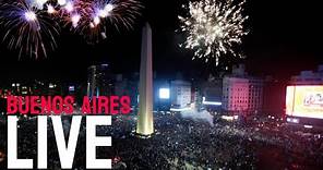 Live from Buenos Aires 2023 Celebrations | Sky Fireworks in Argentina | Happy New Year 2023 #buenos