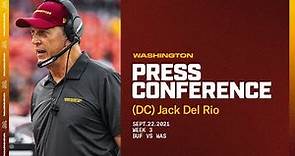 Jack Del Rio: "At the end of the day, it's about winning games" | Press Conference