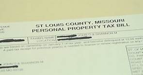 27,000 St. Louis Co. personal property tax bills delayed