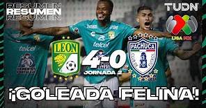 Resumen y goles | León 4-0 Pachuca | AP2023-J2 | Liga Mx | TUDN
