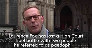 Laurence Fox speaks after losing High Court libel battle over social media row