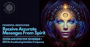 Connect To Your Spirit Guide, Unlock Psychic Communication, Guided Meditation