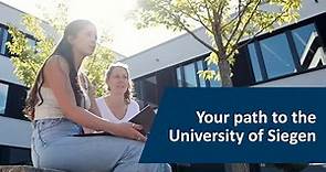Your path to the University of Siegen