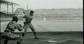 Rogers Hornsby's Batting Stance: Side View