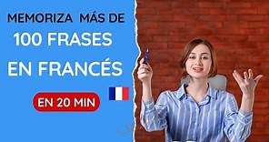 Vocabulario francés 7 | Aprender francés fácil & rápido desde cero | Formar oraciones en francés